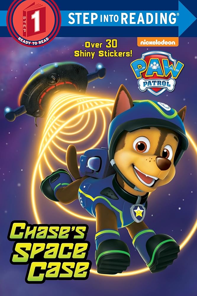 Chase's Space Case (Paw Patrol) (Step into Reading) cover image